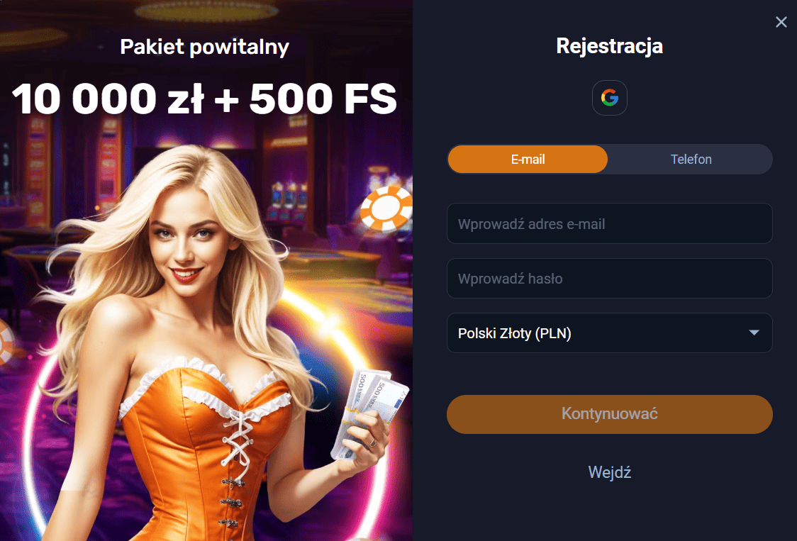 Legalne kasyno Vox rejestracja