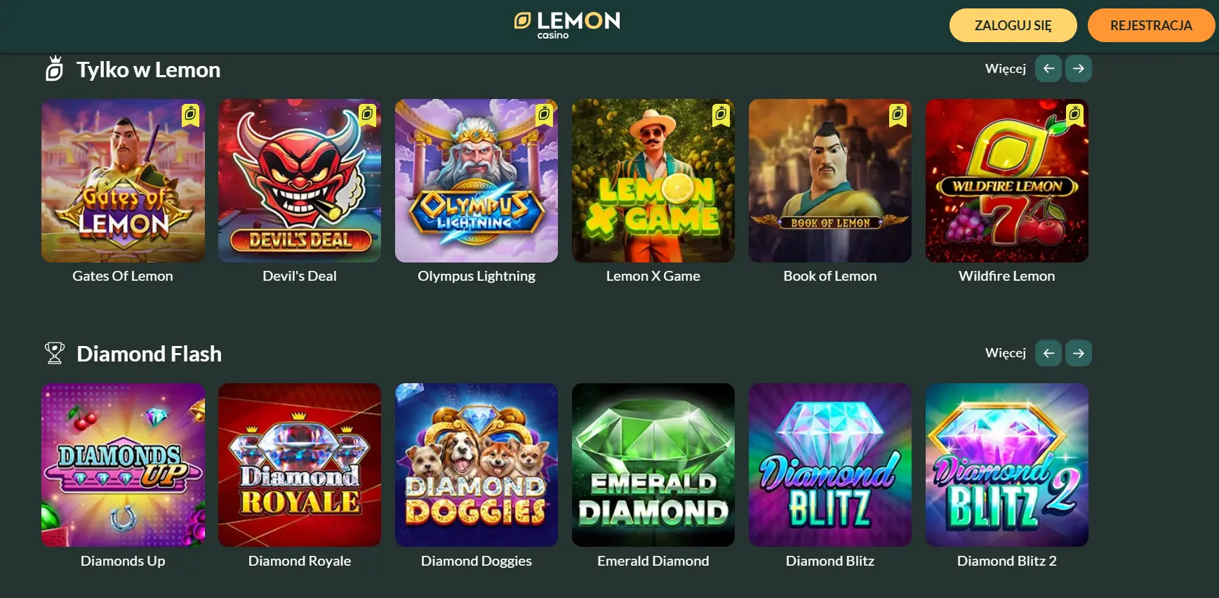 Wypłacalne Lemon Casino